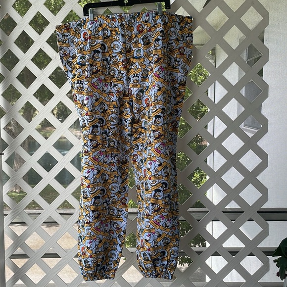 ‘Disney Ducks’ Allover Print Adult Joggers - Picture 3 of 11